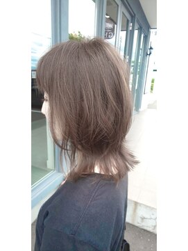 グランヘアー 豊岡店(GRAN HAIR) 【GRANHAIR豊岡店】 エアリーミディアム × アッシュベージュ