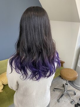 グルック ヘアー リラクゼーション 美章園店(Gluck Hair Relaxation) 胡蝶しのぶカラー