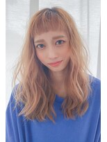 ウッドストック(WOODSTOCK)&nbsp;ハイトーン＆短めバング