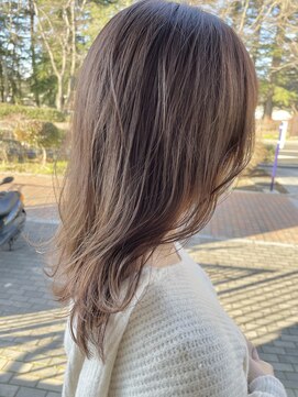 ボヌール(BonHeur) 【beige】大人レイヤースタイル