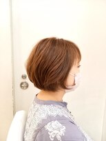 アローズ ステラプレイス店(HELLO'S) ボブ×オレンジ