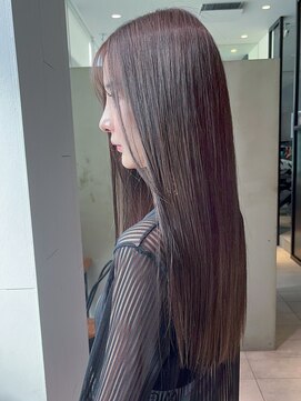 アイティー バイ アルバム 中野店(IT by ALBUM) 艶ナチュラルベージュ_チェリーブラウンフェミニン_ba407921