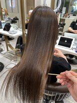 ロンドメリア 天神大名店(Lond Melia)&nbsp;髪質改善縮毛矯正でツヤサラストレート 髪質改善/艶髪/縮毛矯正
