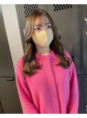 ショコラブラウン/シースルー/韓国ヘア