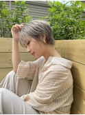 ハイトーンショートボブ☆