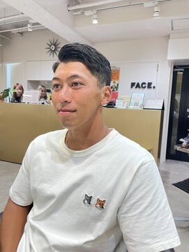 フェイス 石川町 (FACE) メッシュカラー韓国マッシュ暗めカラーグレージュハイライト