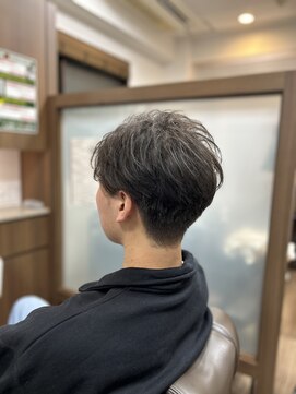 ケースタイルヘアスタジオ  虎ノ門店(K-STYLE HAIR STUDIO) 癖を活かしたナチュラルツーブロック