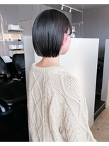 ヘアーエスクールシーユー 枚方T-SITE店(hair S.COEUR×Cu) 切りっぱなしボブ/ヘイリーボブ/梅田も行かなくて大丈夫/枚方