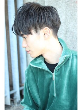 エイル(AILE) マッシュ/マッシュパーマ/カルマパーマ/アッシュブラック