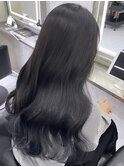 韓国風暗髪