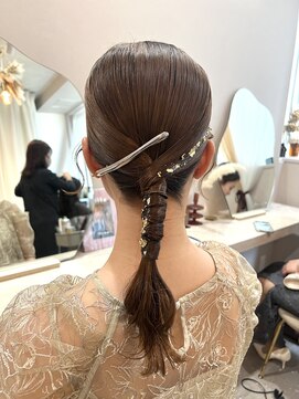 ミラ(Mila) 艶々タイトアレンジ＊