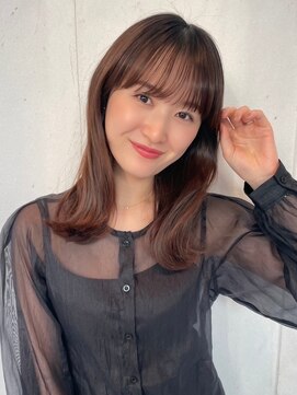 トリコ 柏(tricot) 大人可愛いナチュラルヘア/アッシュグレージュ