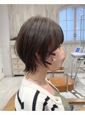 【畑中正敏】丸みショート/小顔ショート/ひし形ショート