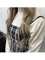 プルエクステのお店ネクスト(NEXT)&nbsp;#プルエクステ #ハイトーン #MIX #ハイライト