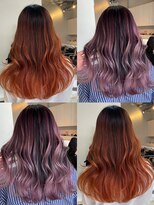 アライブ ハラジュク(ALIVE harajuku)&nbsp;暖色系バレイヤージュ