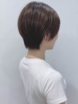 モリオフロムロンドン 松戸店(Morio from London) 【松戸 岩口】耳かけシースルーバングマッシュショート