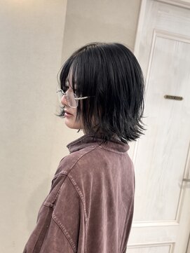 ローレン(Lolen.) ダークグレー×レイヤーボブ【野上翔平】