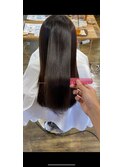 ロング/髪質改善/縮毛矯正/髪質改善ストレート
