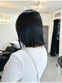 切りっぱなしボブ タッセルボブ