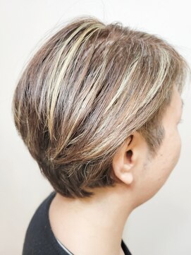 松本平太郎美容室 国立店 アシンメトリーグラデーションボブ/30代40代50代60代