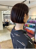 切りっぱなしボブミニボブパーマくびれボブ外ハネボブブリーチ