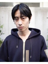 ランズサンズ 表参道(runsuns) シャギーセンターパート原宿/メンズ/メンズカット/メンズパーマ