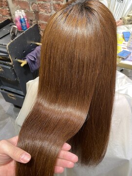 ジーナ 渋谷本店(Zina) ★仕上げアイロン無し！美髪縮毛矯正の実力【Kengo】