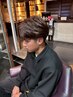 【男性限定】カット+メンズケアパーマ＋クイックスパ　￥15950→￥11160
