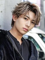 MEN'S HAIR BLEACHi 北18条店【12月5日オープン（予定）】 《BLEACHi》フェザーパーマ【numberA.×BLEACHi】ナチュラル