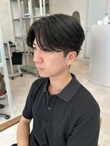 ジーナ 天神(Zina)&nbsp;毛流れセンターパート(メンズカット/ダウンパーマ/ナチュラル)