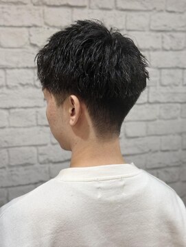 グレイスフル バーバープラチナム 六本木店(Graceful Barber platinum) ツーブロック束感ソフトツイストショート