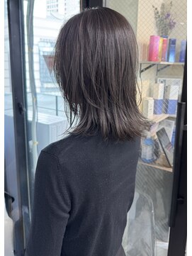 レイヤーボブ/ダークアッシュ