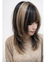 サロンドフィール(Salon de feel)&nbsp;デザインカラー/レイヤーカット