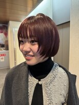 レックスヘアーインターナショナル(ReX HAIR INTERNATIONAL) 【中野倫大朗】ショートボブ/レイヤー/暖色カラー/心斎橋