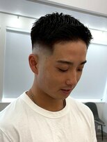 一鳳庵　【イオアン】&nbsp;刈り上げアップバング メンズカット フェード