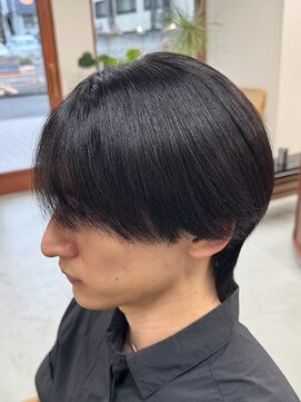 シーク 八王子(CHIC) ナチュラシースルーマッシュ 縮毛矯正【八王子】