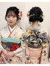2027年1月9日、10日、1月11日／成人式☆振袖着付けのみ　