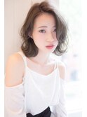 ミディアムレイヤーカット/似合わせカット/髪質改善/錦糸町