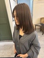 ベンジー 横浜店(benji)&nbsp;顔周りレイヤー、ストレート、