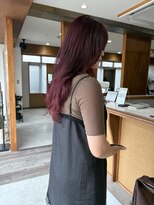 イット(it.) 【yuna】layer cut + ボルドーカラー