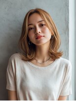 ロッソ 大橋店(Rosso) 明るめブラウンのくびれミディ【大橋】