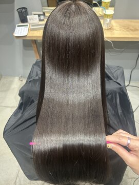 エマヘアープラス(Emma hair plus) 髪質改善カラー×アイスグレージュ