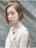 アッシュベージュ 似合わせショートマッシュ☆