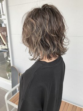 ラニヘアサロン(lani hair salon) バレイヤージュベージュ
