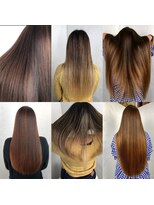 アービング(a'bing) 外国人風セミディ♪縮毛矯正☆ツヤ&手触り感