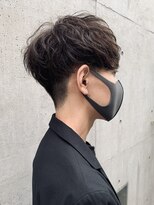 フィフス(fifth) ◇オリーブグレー メンズカラー メンズマッシュ 刈り上げ