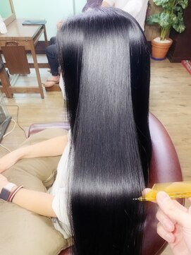 プラス(PLUS) 【髪質改善】質感矯正ミネコラ水素量2倍[西大島/亀戸/江東区]