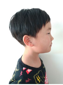 ビューティーマーケット アングゥ イオンモール名取(BEAUTY MARKET ungu) キッズツーブロックカット