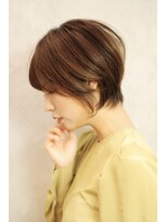 ベック ヘアサロン(BEKKU hair salon) 首に沿う襟足がより上品に♪スタイリング簡単くびれショート