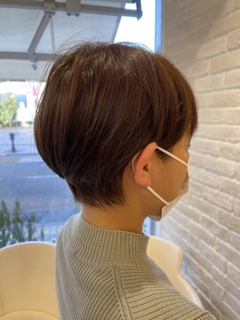 アッシュ 成瀬店(Ash) 丸みショートボブカットヘア/カラー髪質改善/町田/30代40代50代